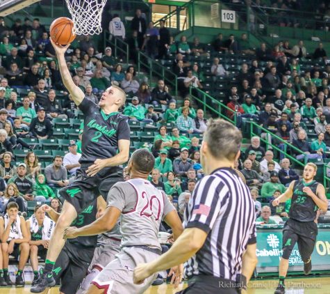 Browning’s career night lifts Herd over Morehead State