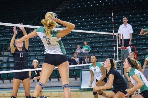 Marshall Volleyball beats FAU 3-2 in thrilling fashion
