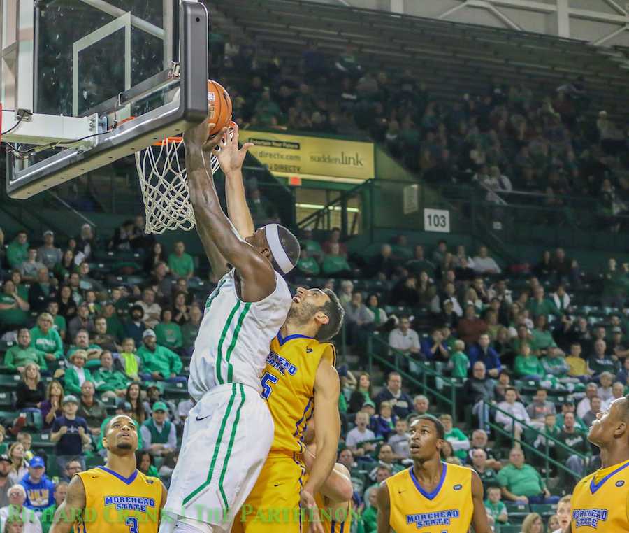 Marshall men's basketball falls to Morehead State University Wednesday at the Cam Henderson Center. 