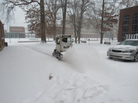 Local businesses staying busy despite snow