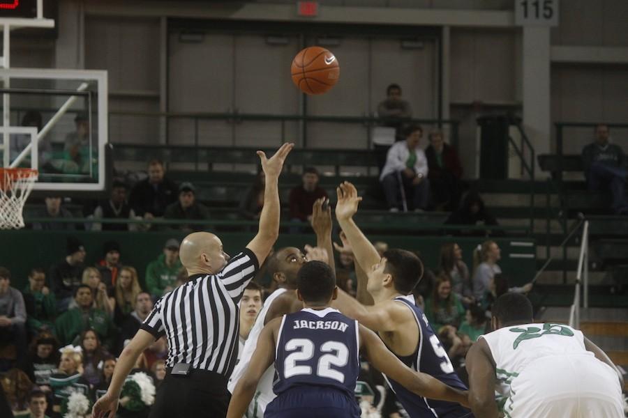 Marshall University mens basketball team takes on the Owls of Rice University Thursday in the Cam Henderson Center. 