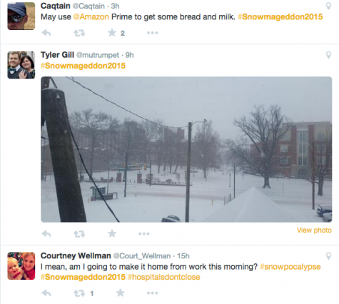 #Snowpocalypse causes wide-spread necessity panic