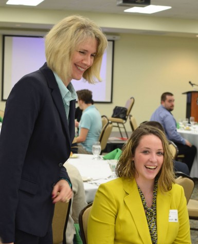 Etiquette dinner helps students develop professional skills