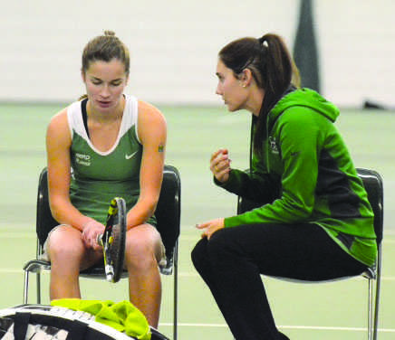 Seasoned tennis star continues career as Herd coach
