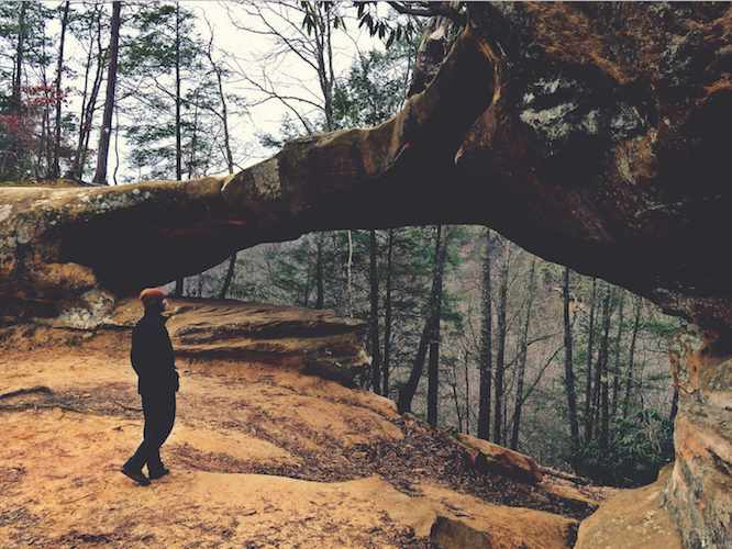 Red River Gorge in Slade, Kentucky.