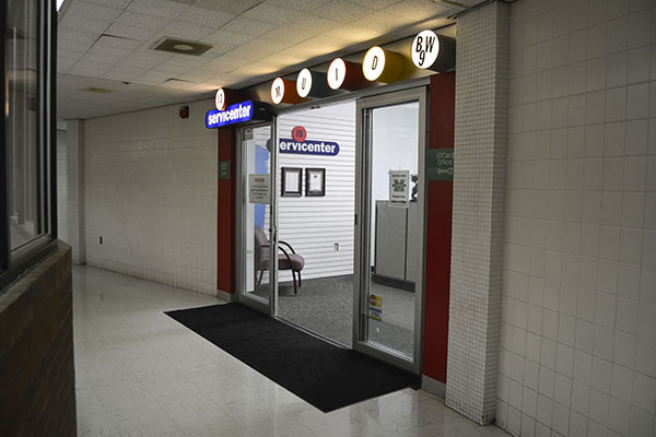 Student center where new IDs can be made.