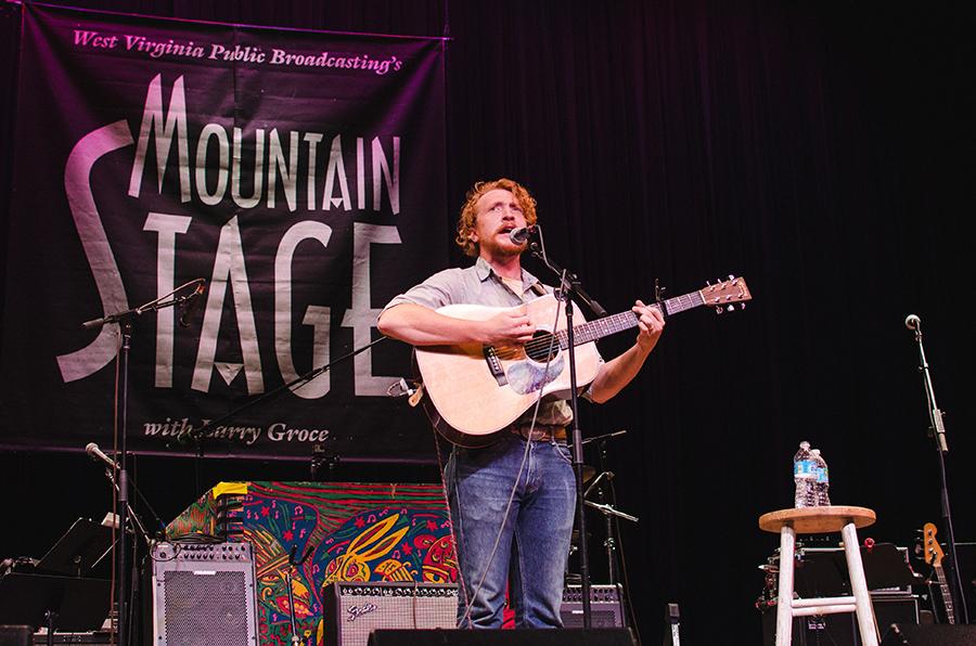 Tyler Childers performs on Mountain Stage.
