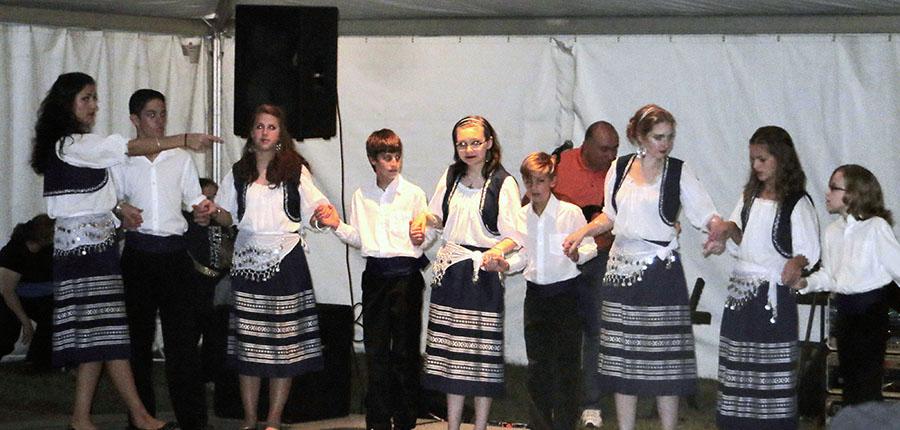 Dancers perform both traditional and modern styles of dance from various parts of Greece to entertain guests at the 33rd annual Greek Fest.