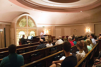 Music Alive takes place at Presbyterian Church in Huntington.