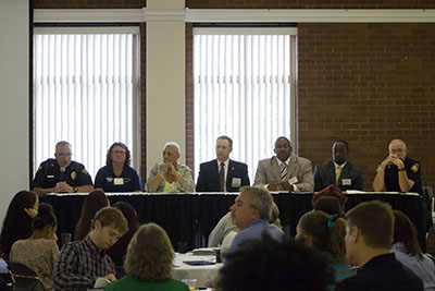 Panel discussion takes place during Diversity Day.