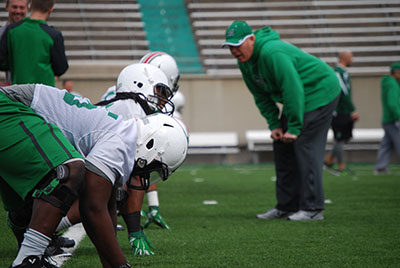 HERD REVAMPS DEFENSIVE LINE AFTER SEVERAL KEY LOSSES