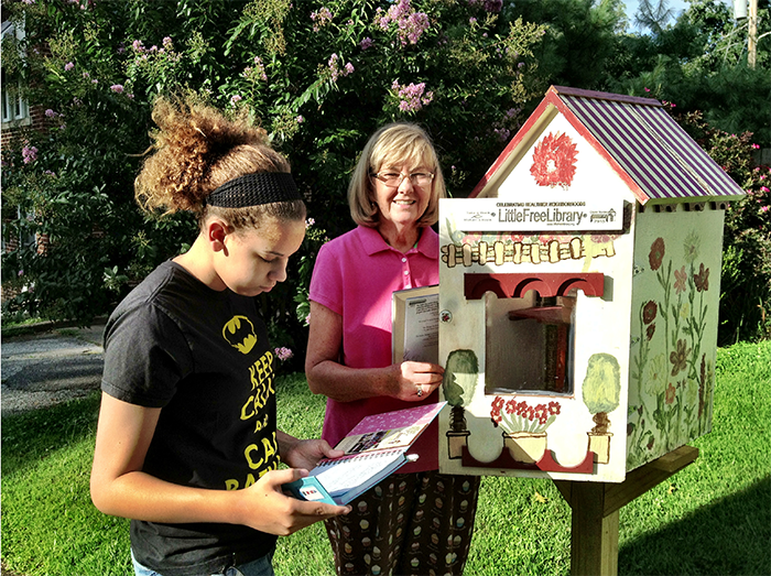 Little Free Libraries Promote Literacy