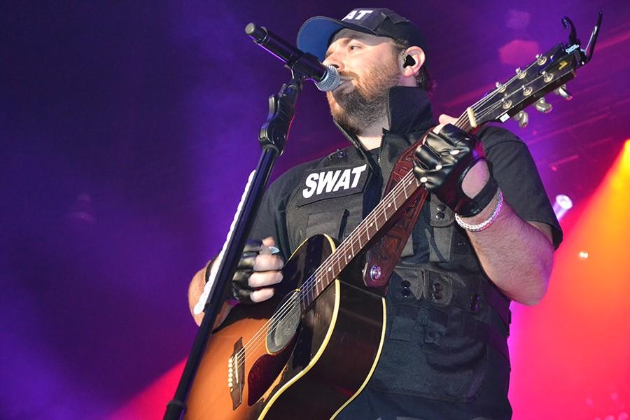Country star Chris Young performs Halloween night at the Big Sandy Superstore Arena.