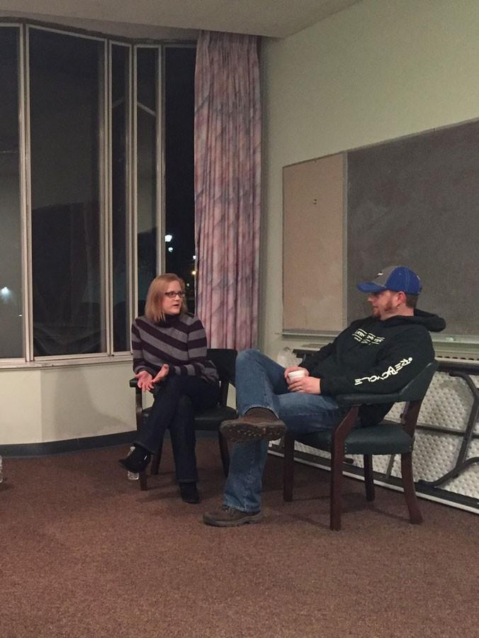 Amanda Coleman and Tim Adkins, The Directors of Harmony House and The Burrito Riders/ReBicyle spoke to the UKirk ministry about their call to work with the homeless, January 19, 2016.