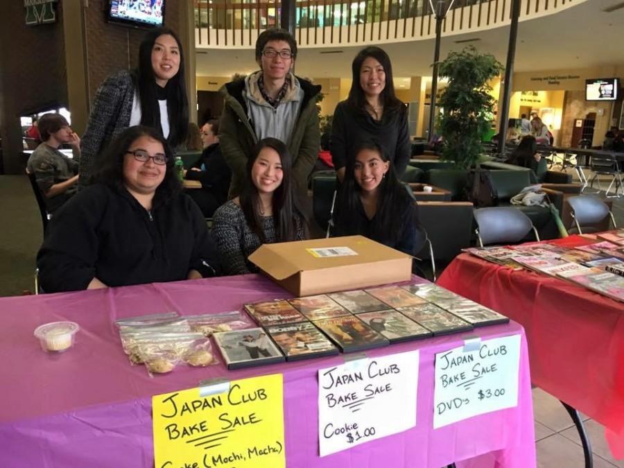 The Japan Club had a bake sale Monday to expose students to Japanese culture.