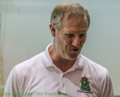 Tramel changing culture of Marshall’s swimming and diving program