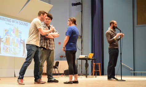 Blue Man Group brings color to campus