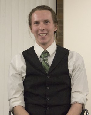 Leif Olson, SGA presidential candidate.