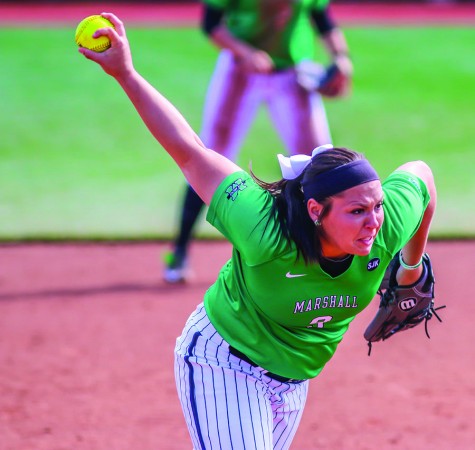 Dixon dominates on the mound as Herd softball defeats Middle Tennessee in weekend series