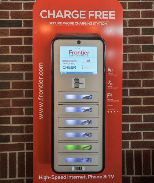 New Brightbox charging stations installed at the Joan C. Edwards Stadium in Huntington, WV. Ryan Fischer/Marshall University