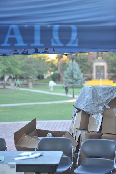 ATO members absent from their cardbord boxes, September 1, 2016.