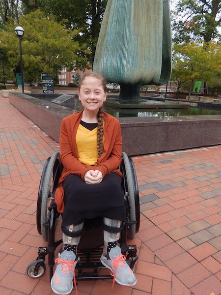 Not another girl in a wheelchair