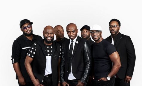 Keith-Albee audience sings, dances to Naturally 7