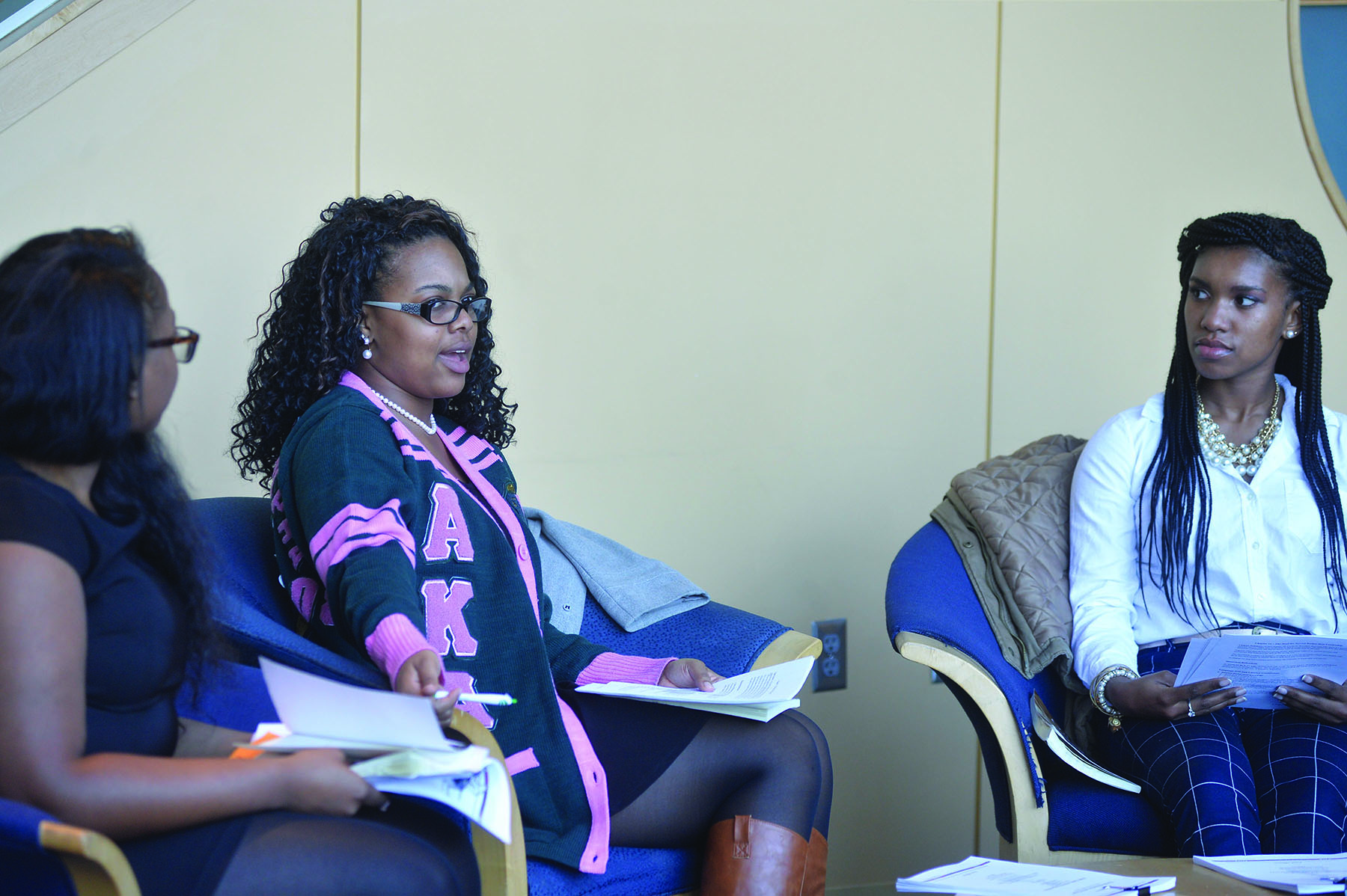 The Marshall community heard from speakers in the Drinko Library Atrium about Dr. Carter G. Woodson’s “The Mis-Education of the Negro” Thursday.
