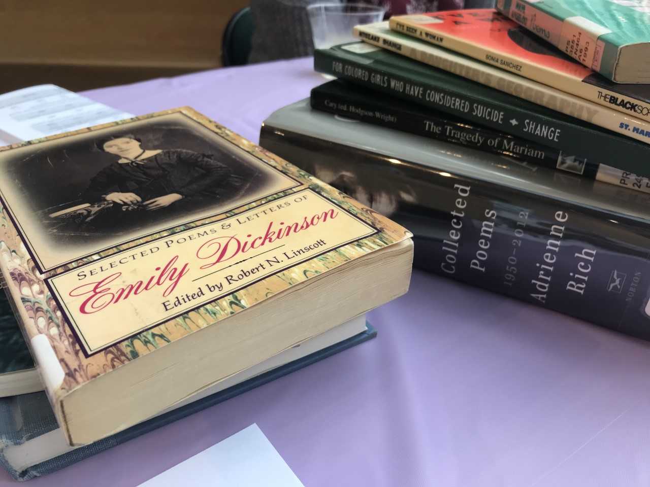 MU Reads' 'book tasting' had books by multiple female authors in an effort to celebrate Women's History Month on campus.