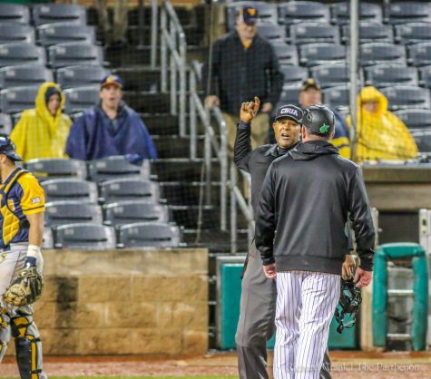 Herd baseball battles Mountaineers in marathon midweek matchup at Power Park