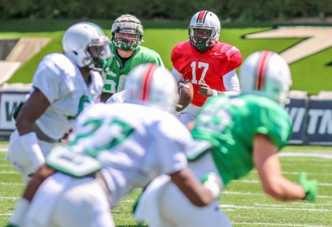 GALLERY: Marshall football completes spring with annual Green-White Game