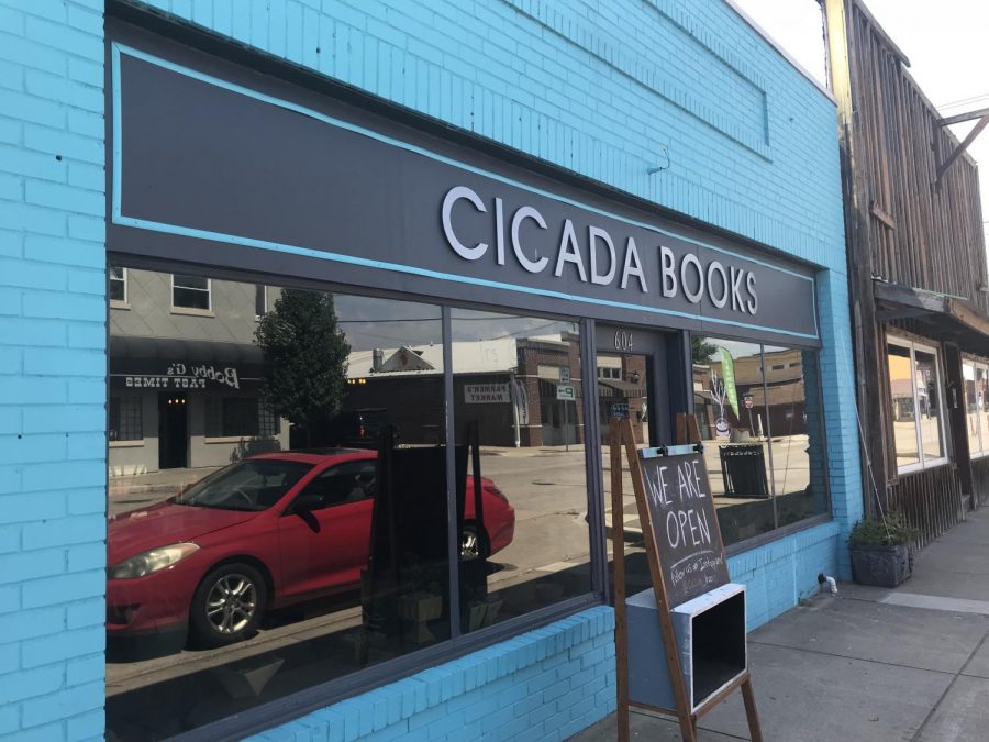 Cicada Books and Coffee is located at 604 14th Street in West Huntington.