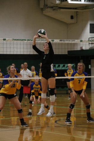 Herd volleyball rallies for first win of season