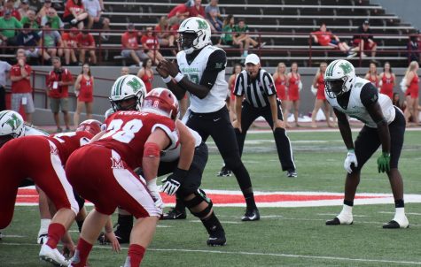 Green impresses in college debut, leads Marshall to season-opening win