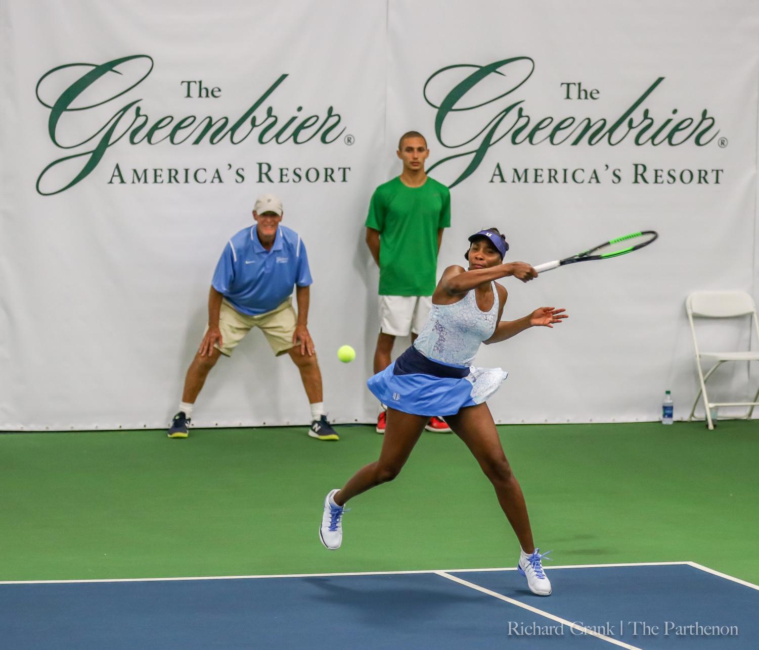 The Greenbrier Williams sisters for Champions Tennis Classic