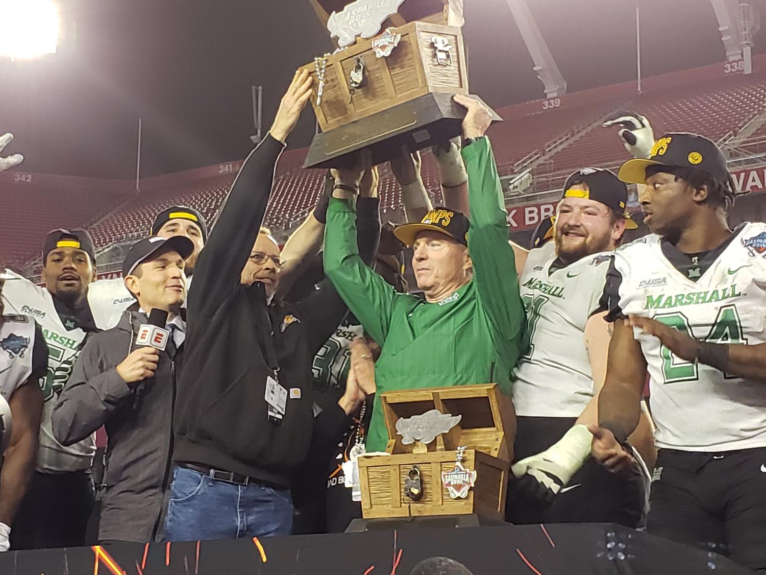 Herd conquers Bulls in Gasparilla Bowl, extends bowl win streak The