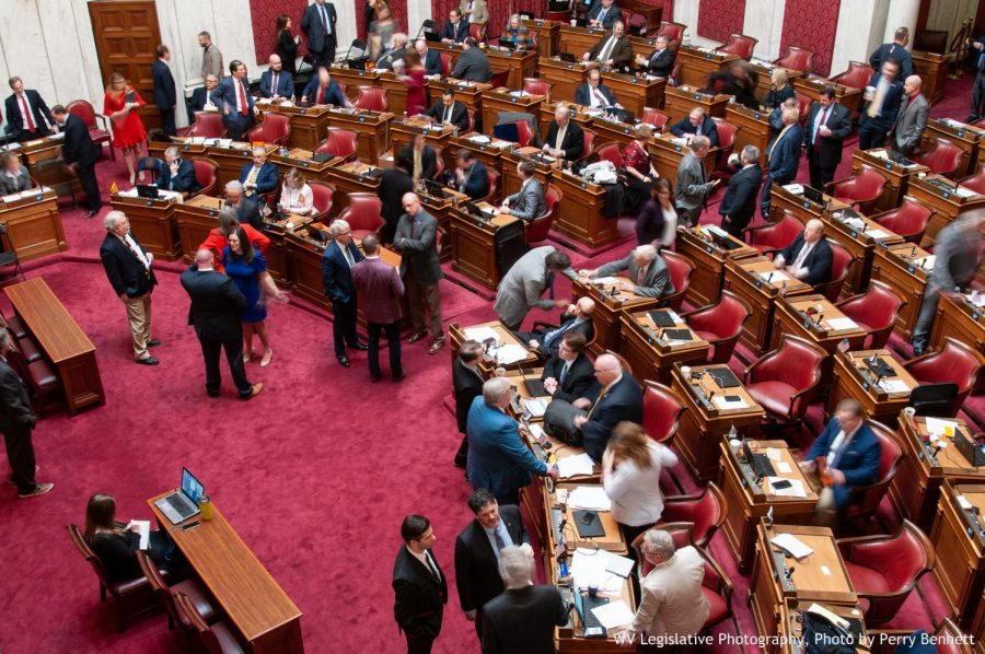 West Virginia House delegates enter chambers, Saturday, March 9. New proposals concerning water quality and protections will not be reviewed until the 2020 legislative session.