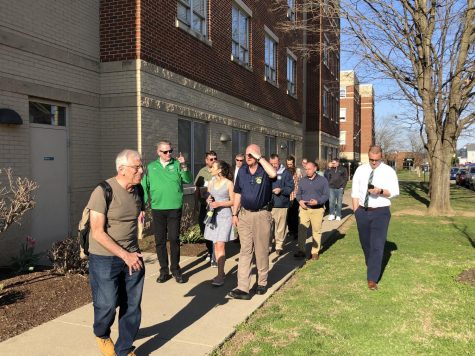 City officials, residents, students discuss concerns during Walk with Mayor