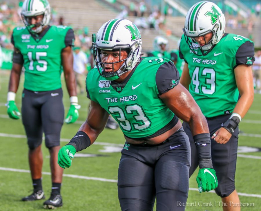 Marshall vs VMI football game - August 31st. 