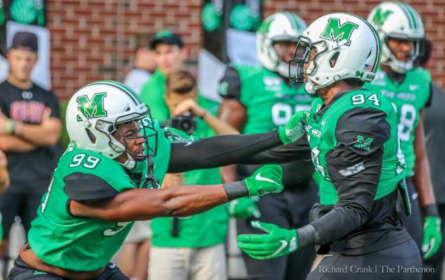 Marshall vs VMI football game - August 31st. 