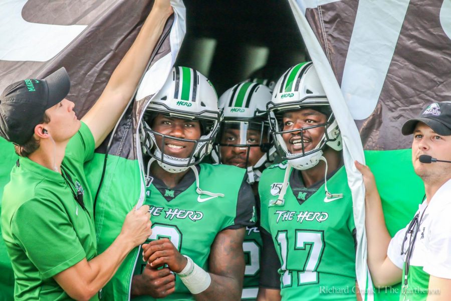 Marshall vs VMI football game - August 31st. 