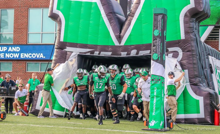 Marshall vs VMI football game - August 31st. 