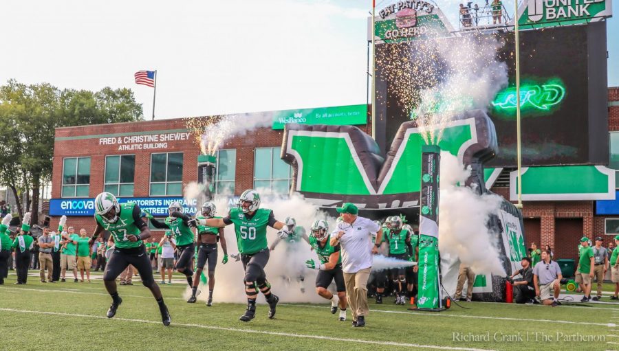 Marshall vs VMI football game - August 31st. 