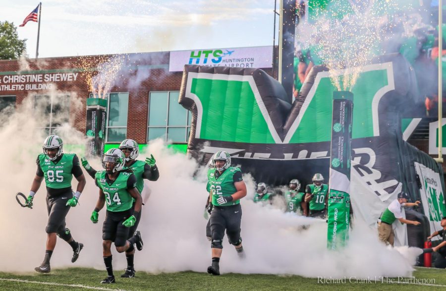 Marshall vs VMI football game - August 31st. 