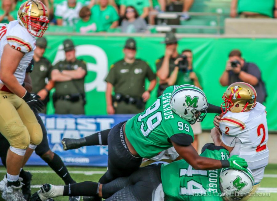 Marshall vs VMI football game - August 31st. 