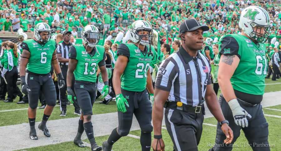 Marshall vs VMI football game - August 31st. 