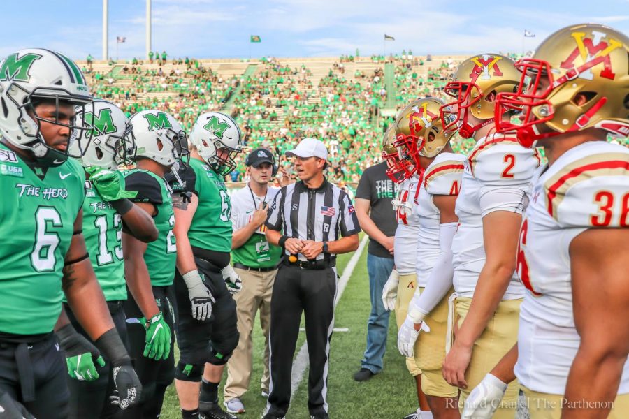 Marshall vs VMI football game - August 31st. 