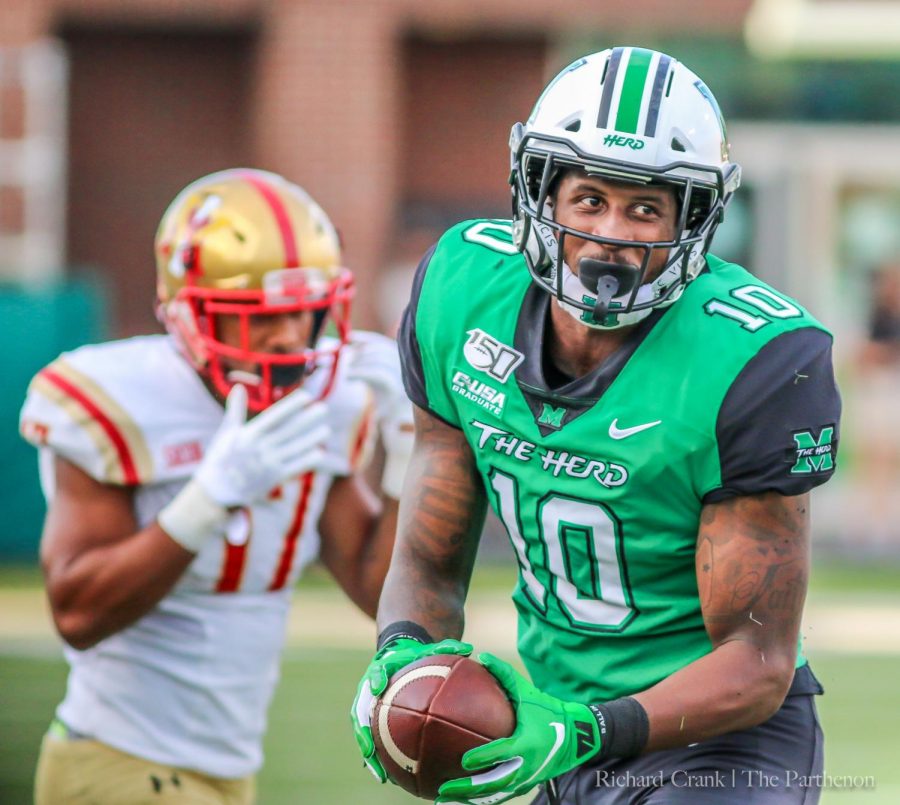 Marshall vs VMI football game - August 31st. 