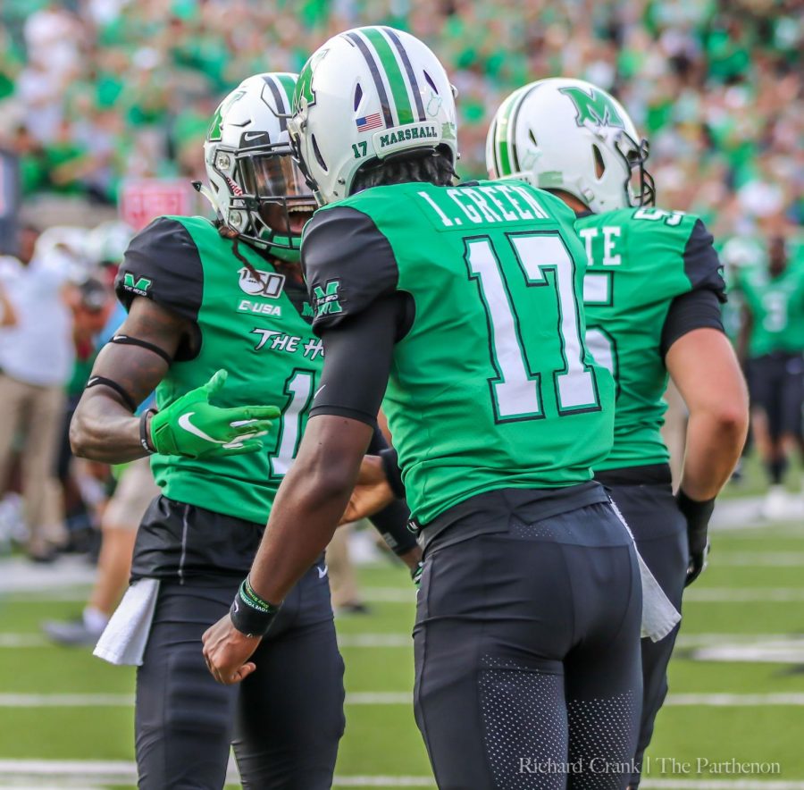 Marshall vs VMI football game - August 31st. 