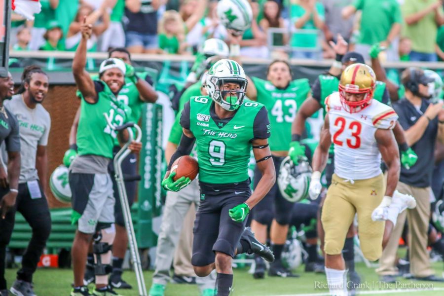 Marshall vs VMI football game - August 31st. 